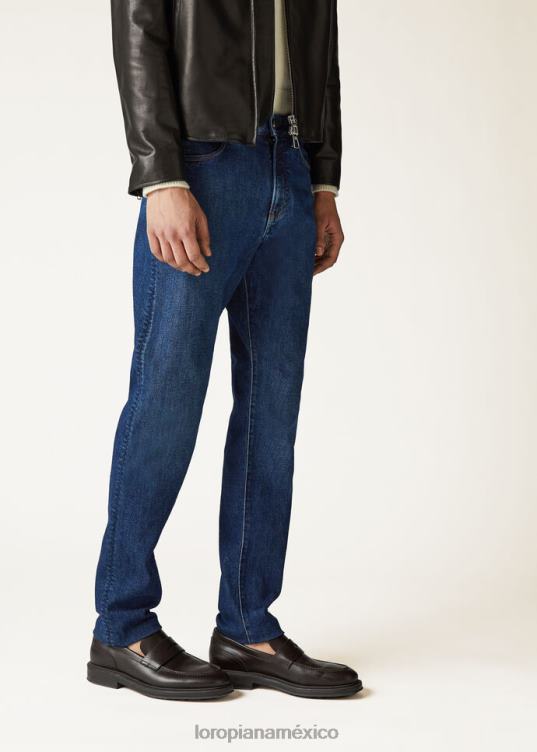 Loro Piana hombres pantalones de doctor azul japón (w0ni) 2FPNR979