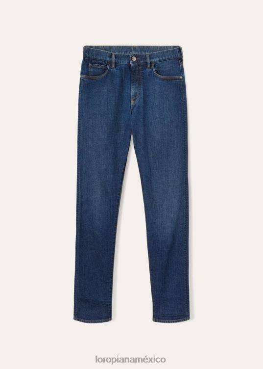 Loro Piana hombres pantalones de doctor azul japón (w0ni) 2FPNR979