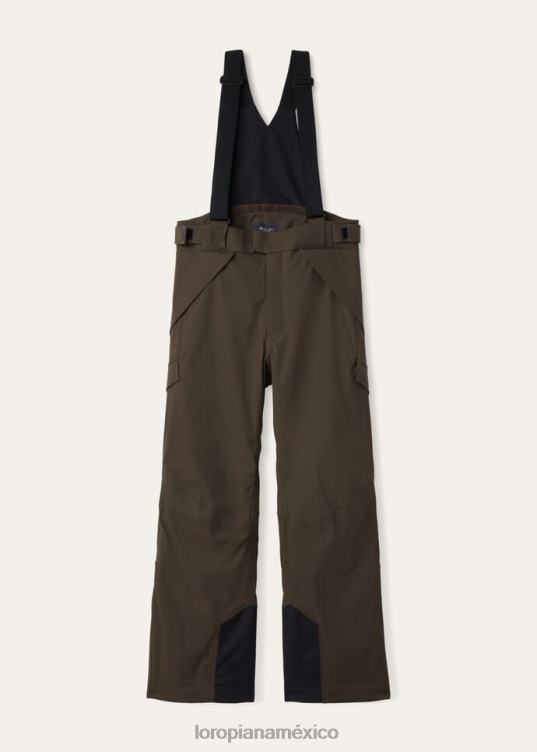 Loro Piana hombres pantalones de esquí lech beige gótico (d0d5) 2FPNR1026