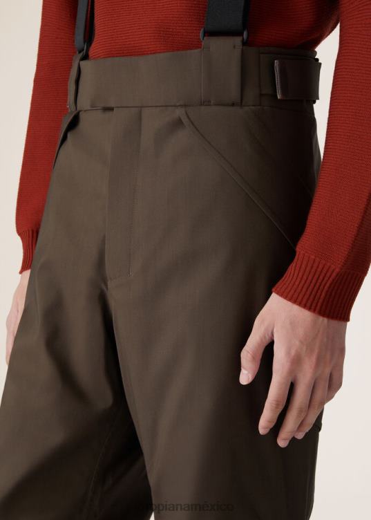 Loro Piana hombres pantalones de esquí lech beige gótico (d0d5) 2FPNR1026