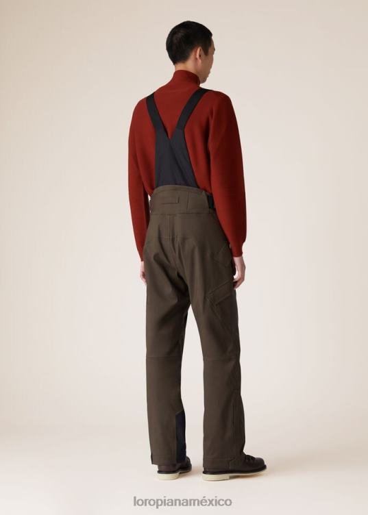 Loro Piana hombres pantalones de esquí lech beige gótico (d0d5) 2FPNR1026