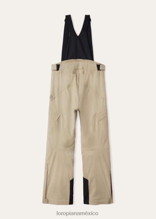 Loro Piana hombres pantalones de esquí lech beige gótico (d0d5) 2FPNR1029