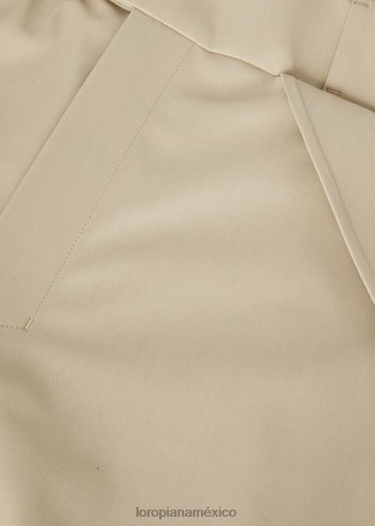 Loro Piana hombres pantalones de esquí lech beige gótico (d0d5) 2FPNR1029