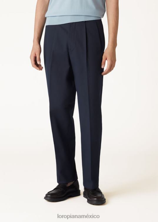 Loro Piana hombres pantalones gosen lobo ártico (a0dv) 2FPNR963