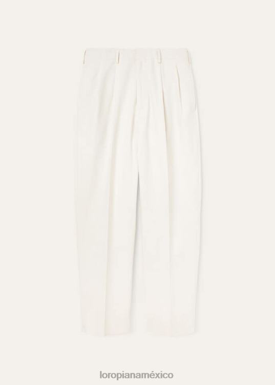 Loro Piana hombres pantalones gosen lobo ártico (a0dv) 2FPNR967