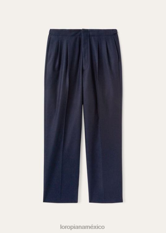 Loro Piana hombres pantalones joetsu mel carbón (m0le) 2FPNR970