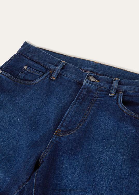 Loro Piana hombres pantalones quarona de cinco bolsillos azul japón (w0ni) 2FPNR1000