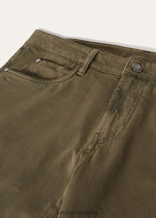 Loro Piana hombres pantalones quarona de cinco bolsillos blanco óptico (1005) 2FPNR982