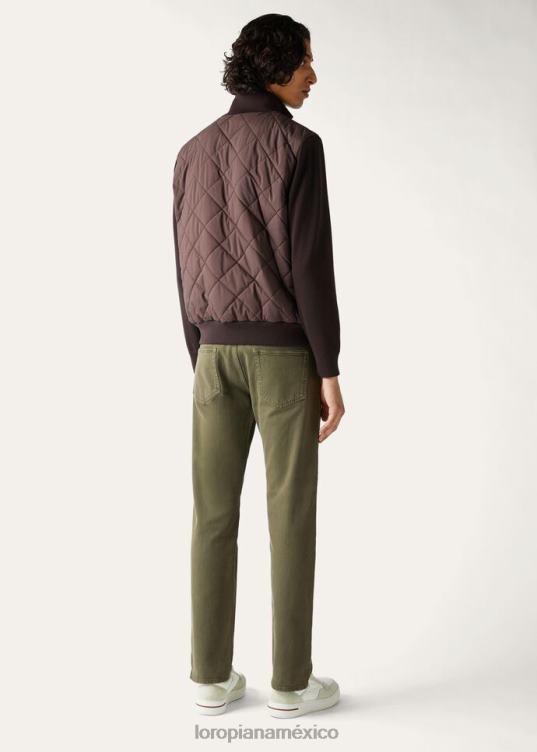 Loro Piana hombres pantalones quarona de cinco bolsillos blanco óptico (1005) 2FPNR982