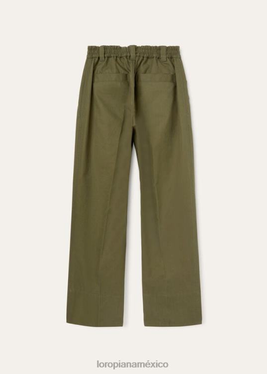 Loro Piana hombres pantalones reinga hoja de té (5715) 2FPNR999