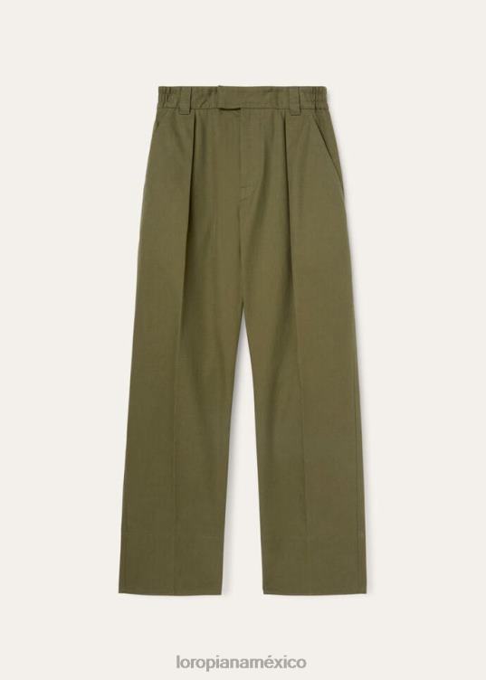 Loro Piana hombres pantalones reinga hoja de té (5715) 2FPNR999