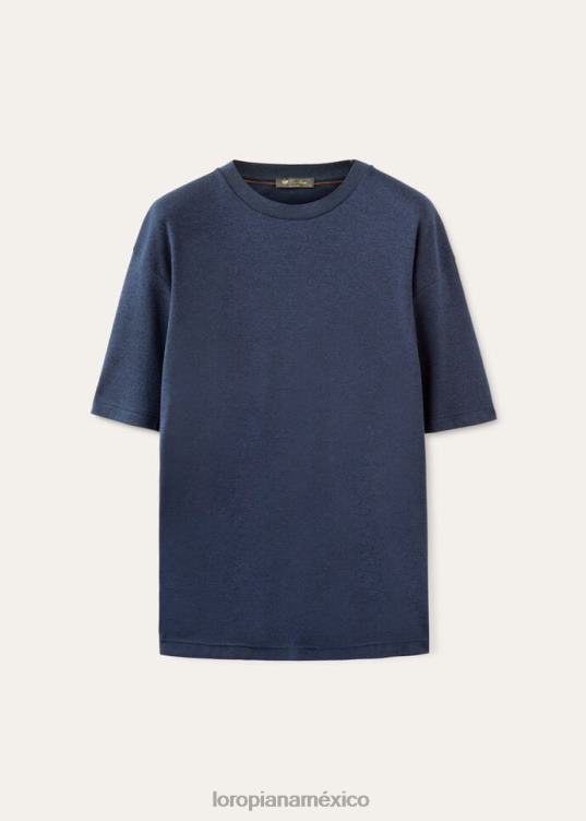 Loro Piana hombres camiseta de philion degradado azul (w532) 2FPNR1173