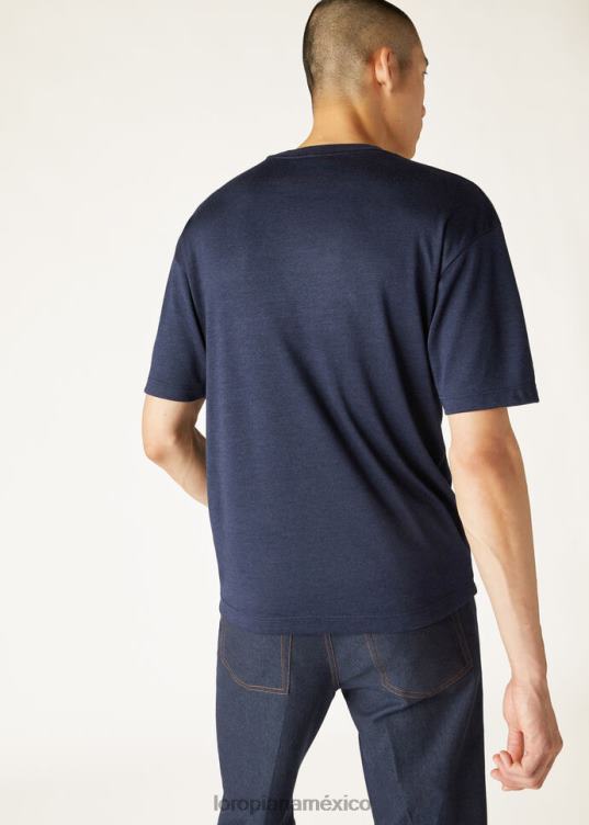 Loro Piana hombres camiseta de philion degradado azul (w532) 2FPNR1173