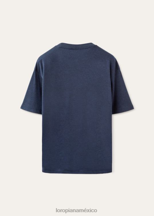Loro Piana hombres camiseta de philion degradado azul (w532) 2FPNR1173