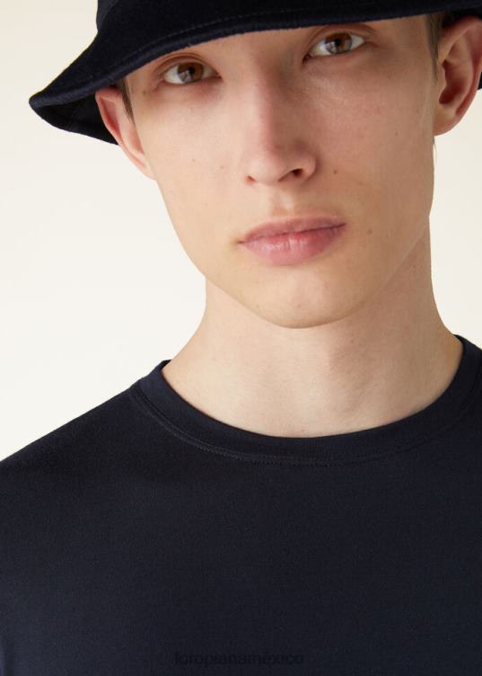 Loro Piana hombres camiseta el regalo de reyes blanco (1000) 2FPNR1127