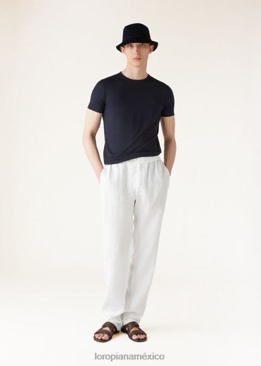 Loro Piana hombres camiseta el regalo de reyes blanco (1000) 2FPNR1127