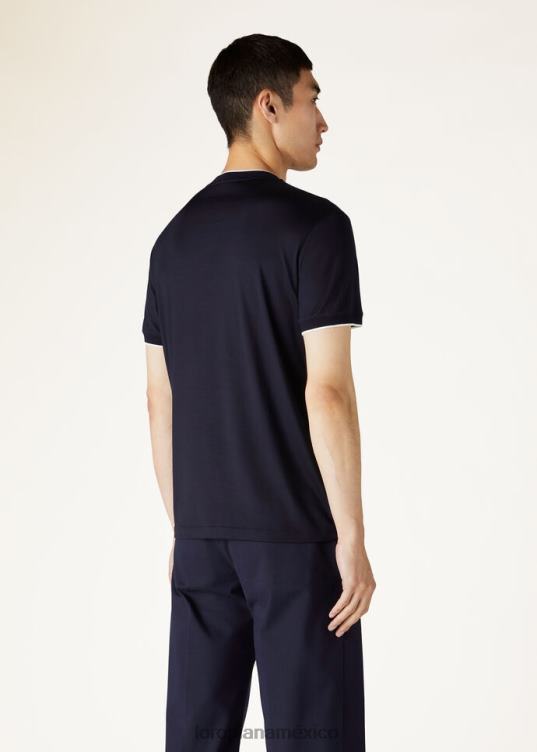 Loro Piana hombres camiseta gok tinta roja (r08y) 2FPNR1110