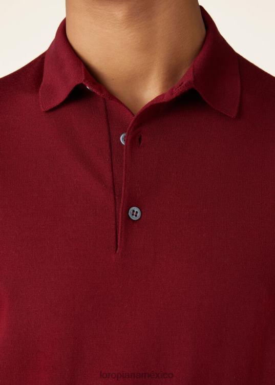 Loro Piana hombres deseo polo camisa niebla del desierto (e05q) 2FPNR800