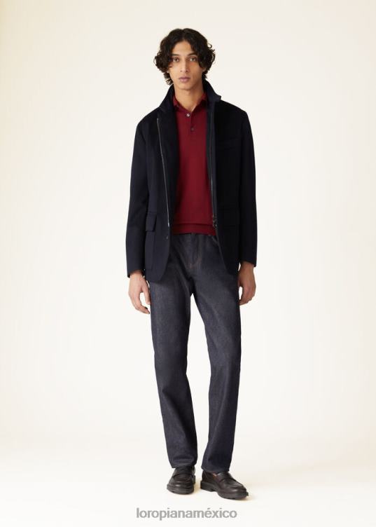 Loro Piana hombres deseo polo camisa niebla del desierto (e05q) 2FPNR800