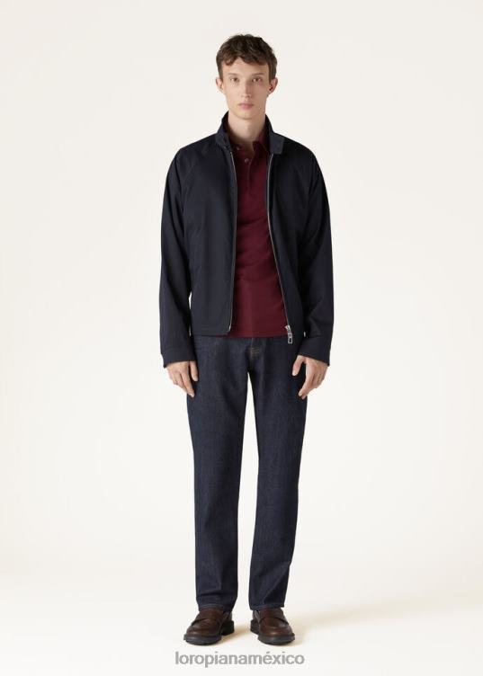 Loro Piana hombres el regalo de los reyes polo blanco (1000) 2FPNR1104