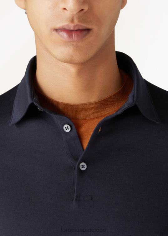 Loro Piana hombres el regalo de los reyes polo blanco (1000) 2FPNR1172