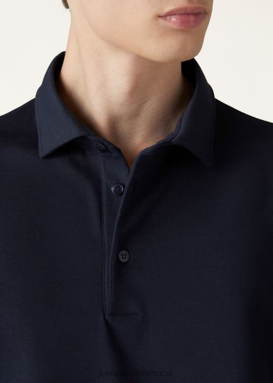 Loro Piana hombres polo playero de assabu lobo ártico (a0dv) 2FPNR1092