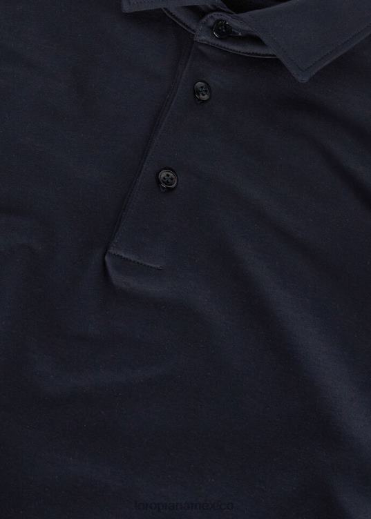 Loro Piana hombres polo playero de assabu lobo ártico (a0dv) 2FPNR1092