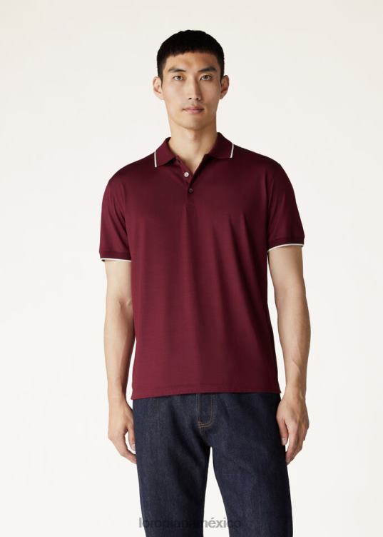 Loro Piana hombres polo playero de goko blanco (1000) 2FPNR1106