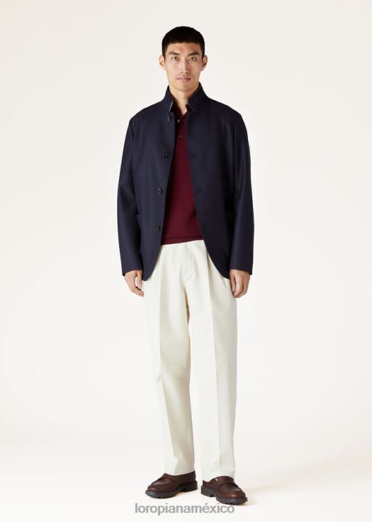 Loro Piana hombres polo playero de goko olmo marrón (d0iz) 2FPNR1112