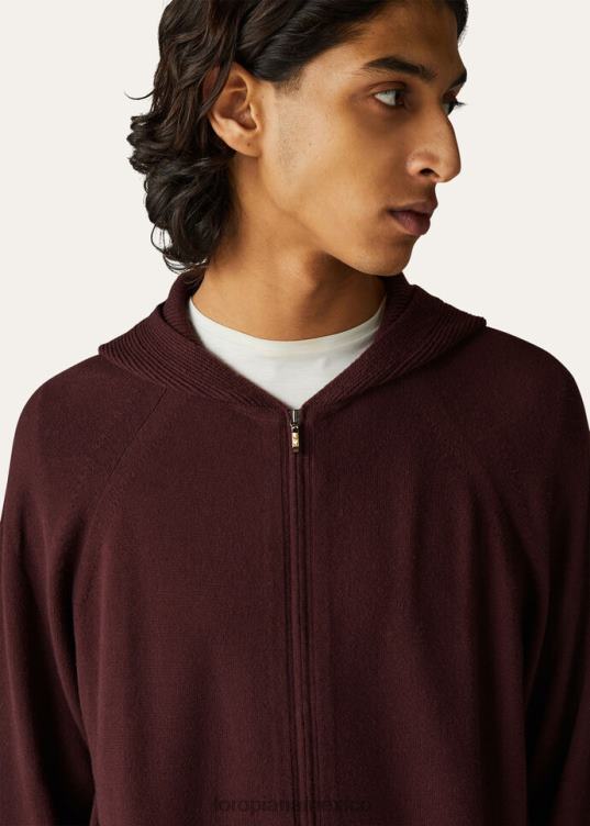 Loro Piana hombres bombardero vaquero vicúa/natural (e025) 2FPNR789