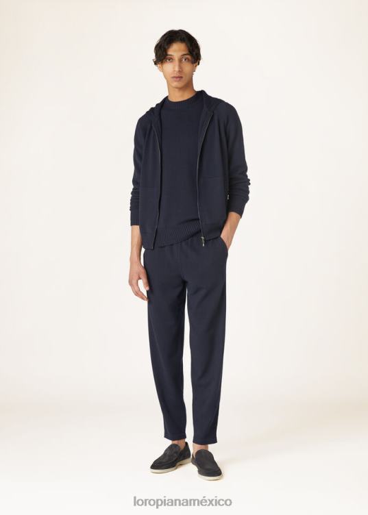 Loro Piana hombres chaqueta bomber de merano mezcla de franela (m004) 2FPNR1204