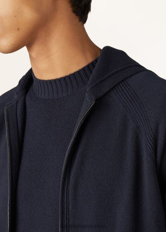 Loro Piana hombres chaqueta bomber de merano mezcla de franela (m004) 2FPNR1204