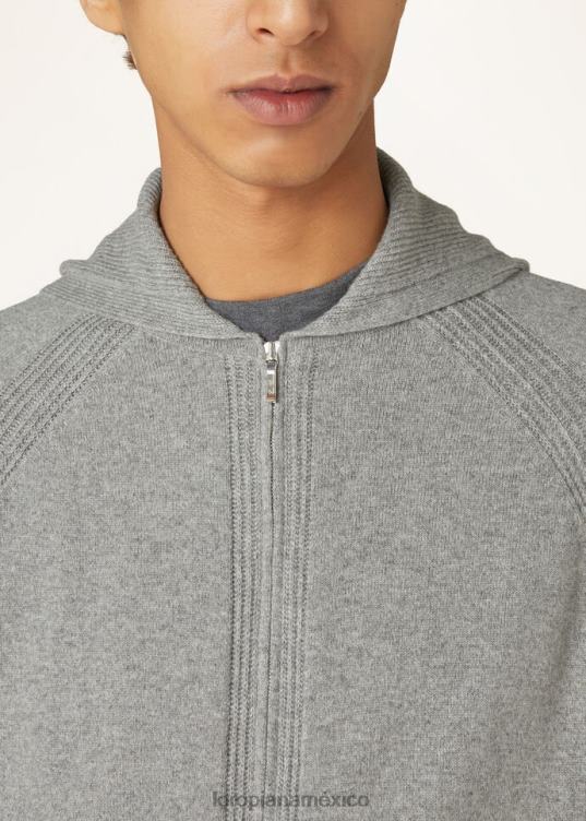 Loro Piana hombres chaqueta bomber de merano mezcla de franela (m004) 2FPNR831