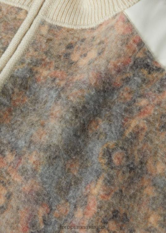 Loro Piana hombres jersey silvaplana azul+laurel coral+polvo de nuez moscada (t1h5) 2FPNR774