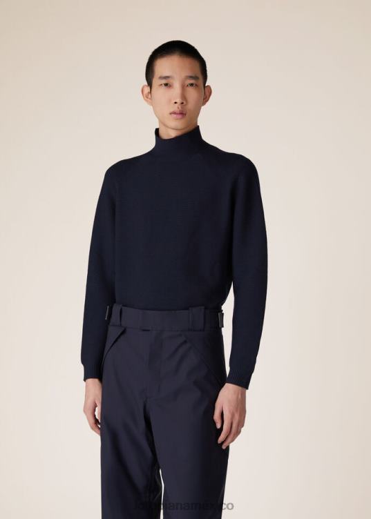 Loro Piana hombres suéter tipo con cuello de tortuga góndola marrón (h0fd) 2FPNR1208