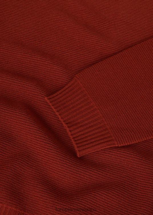 Loro Piana hombres suéter tipo con cuello de tortuga góndola marrón (h0fd) 2FPNR830