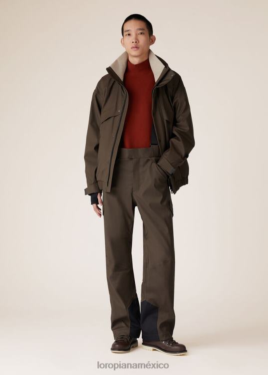 Loro Piana hombres suéter tipo con cuello de tortuga góndola marrón (h0fd) 2FPNR830