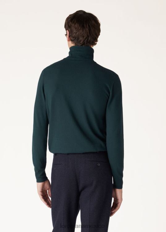 Loro Piana hombres suéter tipo con cuello de tortuga rosa bebé pálido (30g3) 2FPNR750