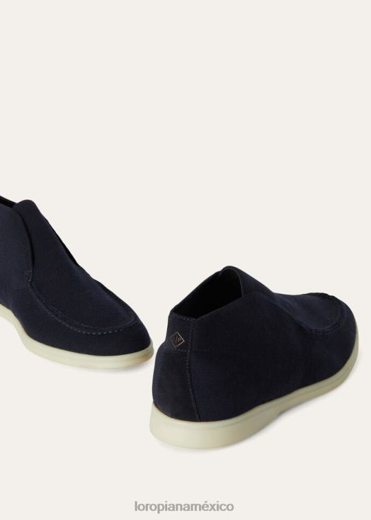 Loro Piana hombres botín abierto de punto nueva ocra (20br) 2FPNR1478