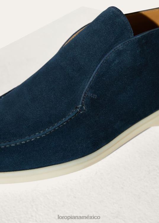 Loro Piana hombres botas chukka abiertas cucunci (50kp) 2FPNR1465