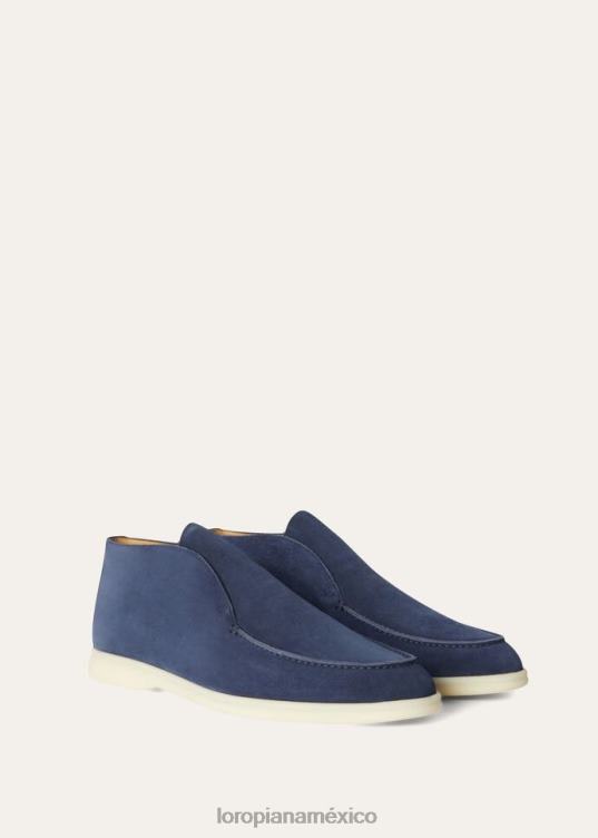 Loro Piana hombres botas chukka abiertas cucunci (50kp) 2FPNR1466