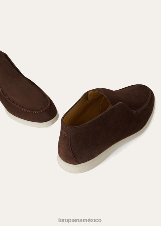 Loro Piana hombres botas chukka abiertas cucunci (50kp) 2FPNR1476