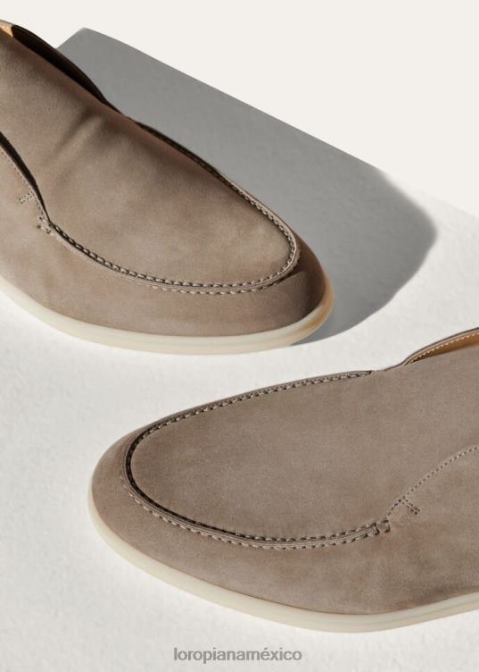 Loro Piana hombres botas chukka abiertas cucunci (50kp) 2FPNR1481