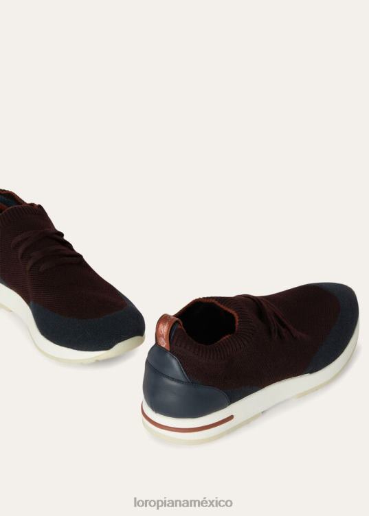 Loro Piana hombres Zapatilla 360 lp flexy walk blanco (1000) 2FPNR1411