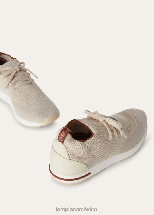 Loro Piana hombres Zapatilla 360 lp flexy walk blanco (1000) 2FPNR1415