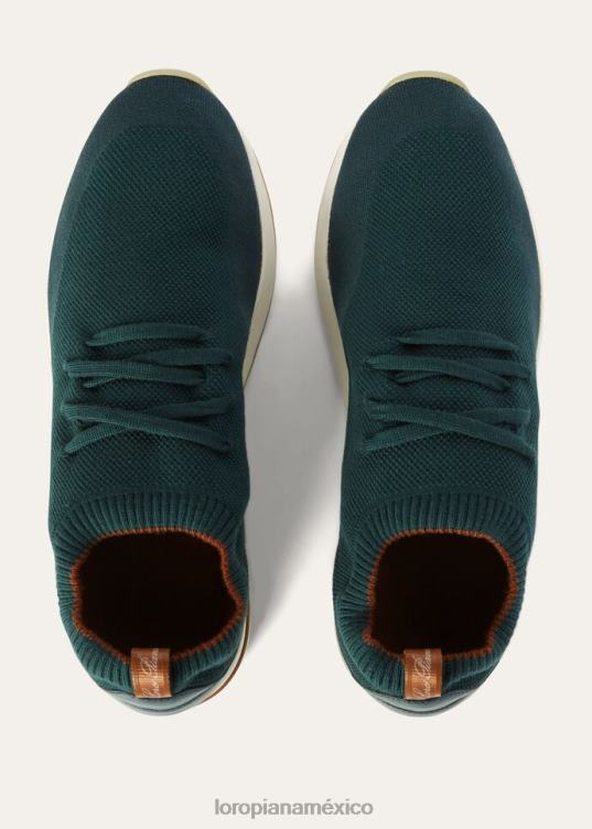 Loro Piana hombres Zapatilla 360 lp flexy walk blanco (1000) 2FPNR1421