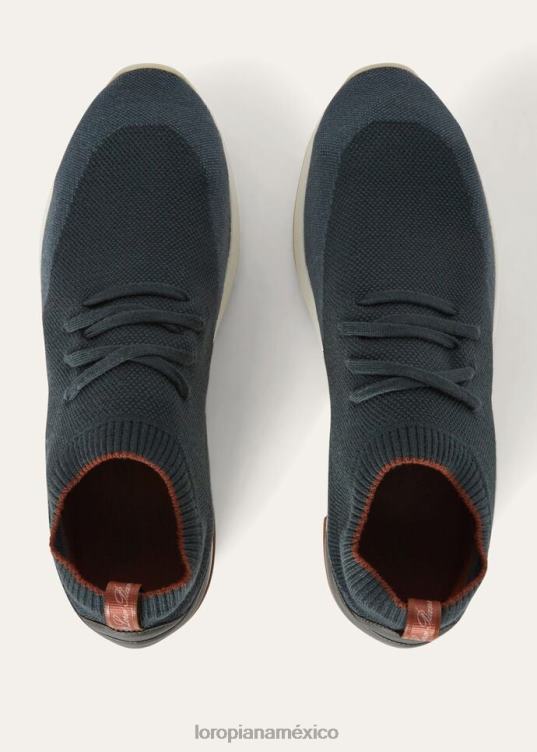 Loro Piana hombres Zapatilla 360 lp flexy walk blanco (1000) 2FPNR1423