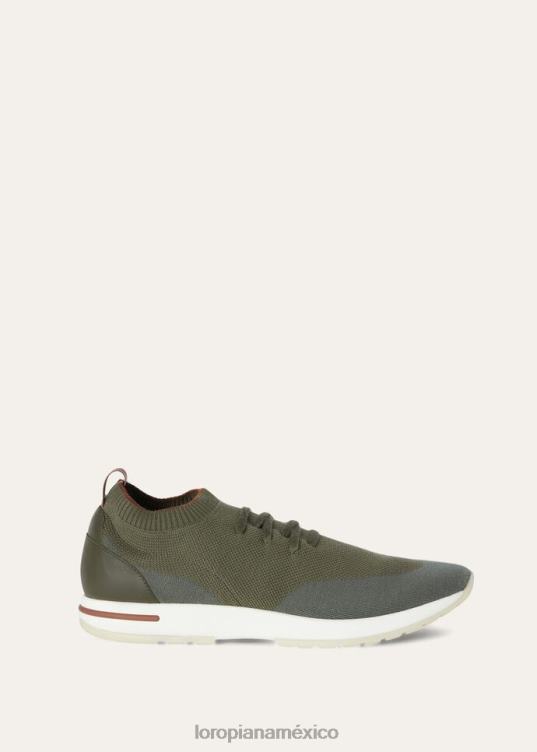 Loro Piana hombres Zapatilla 360 lp flexy walk blanco (1000) 2FPNR1426