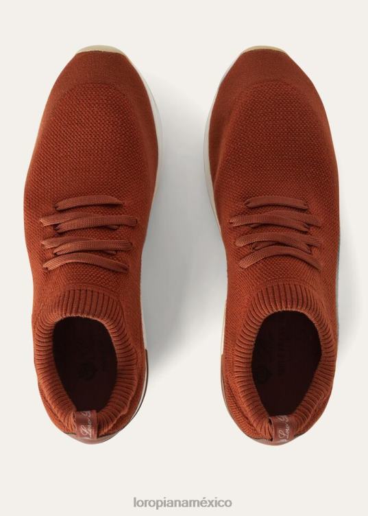 Loro Piana hombres Zapatilla 360 lp flexy walk blanco (1000) 2FPNR1428