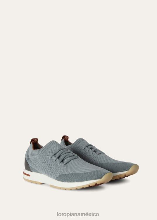 Loro Piana hombres Zapatilla 360 lp flexy walk blanco (1000) 2FPNR1435